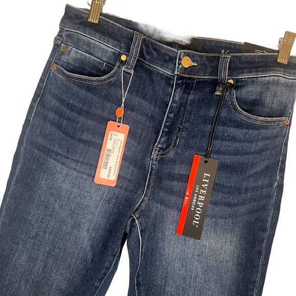 NWTA. Liverpool ankle skinny jeans. Distressed. Size 8 / 29. - Picture 3 of 5